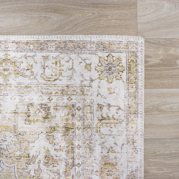 Teppich Vintage - Lago Grün Creme - 5