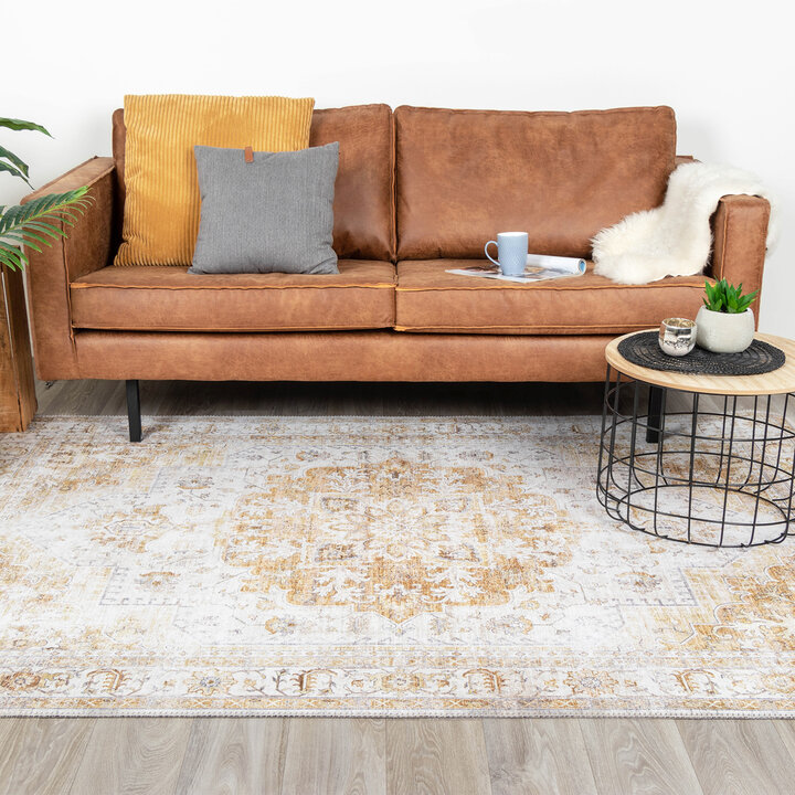 Teppich Vintage - Lago Gelb - 3