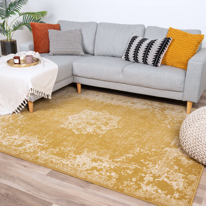 Teppich Vintage - Wonder Gelb - 3