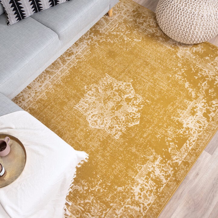 Teppich Vintage - Wonder Gelb - 4