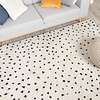 Teppich Hochflor - Grand Dots Creme Schwarz - thumbnail 3