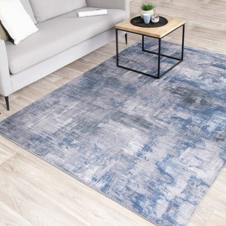 Moderner Teppich - Strength Blau - 3