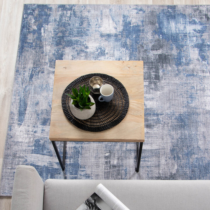 Moderner Teppich - Strength Blau - 4