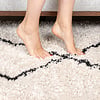 Teppich Hochflor - Sensa Double Creme Schwarz - thumbnail 5