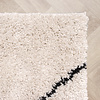 Teppich Hochflor - Sensa Pair Creme Schwarz - thumbnail 7