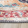 Teppich Vintage Rund - Azara Blau Rot - thumbnail 4
