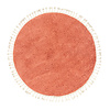 Teppich Hochflor Rund - Lofty Fringe Orange Rosa - thumbnail 1