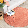 Teppich Hochflor Rund - Lofty Orange Rosa - thumbnail 3