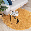 Teppich Hochflor Rund - Lofty Ockergelb - thumbnail 3