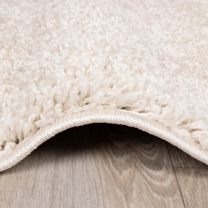 Teppich Hochflor - Lofty Creme Weiß - 7