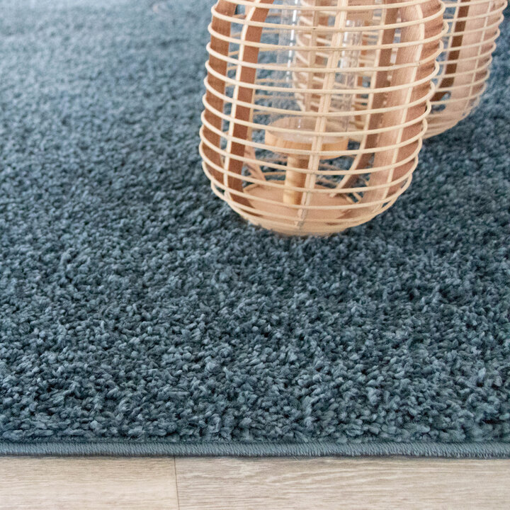 Teppich Hochflor - Lofty Blau - 6