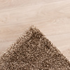 Hochflor Teppich - Glazy Taupe Braun - thumbnail 5