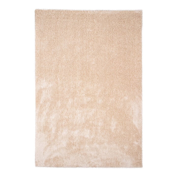 Hochflor Teppich - Glazy Beige Creme - 1