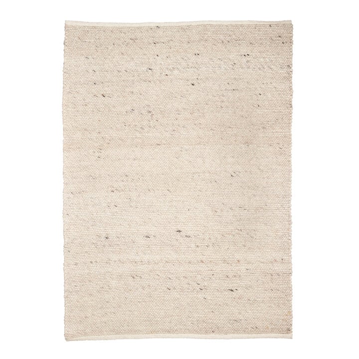 Wollteppich - Feline Weiß Meliert - 1