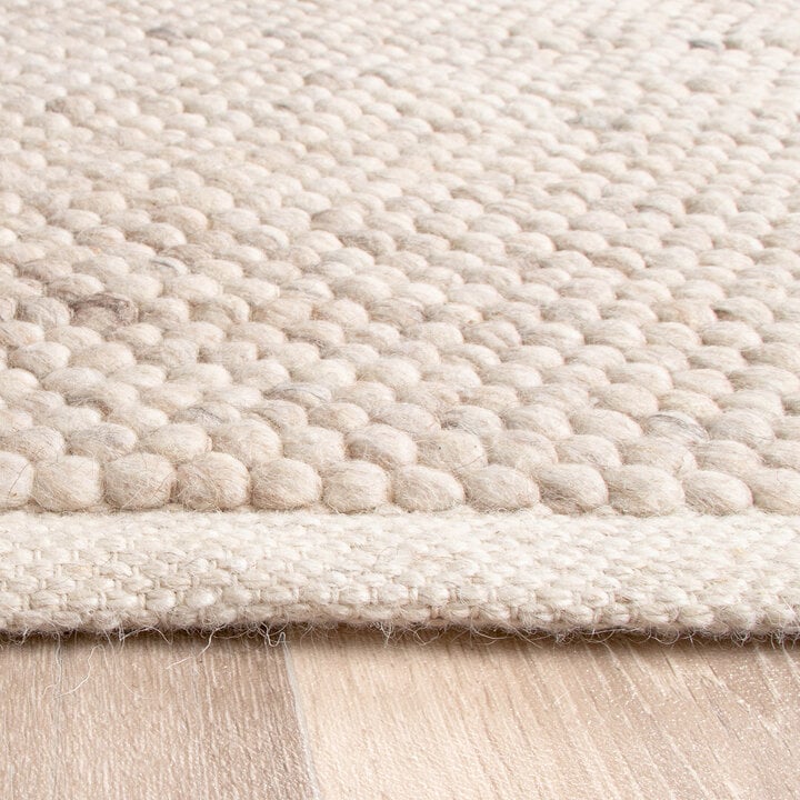 Wollteppich - Feline Weiß Meliert - 6