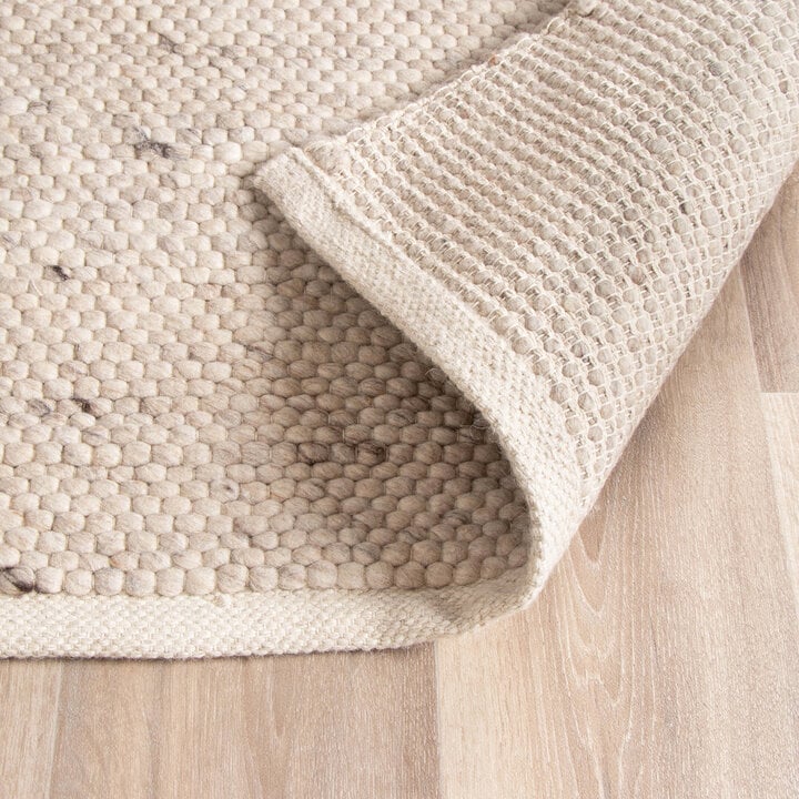 Wollteppich - Feline Weiß Meliert - 7