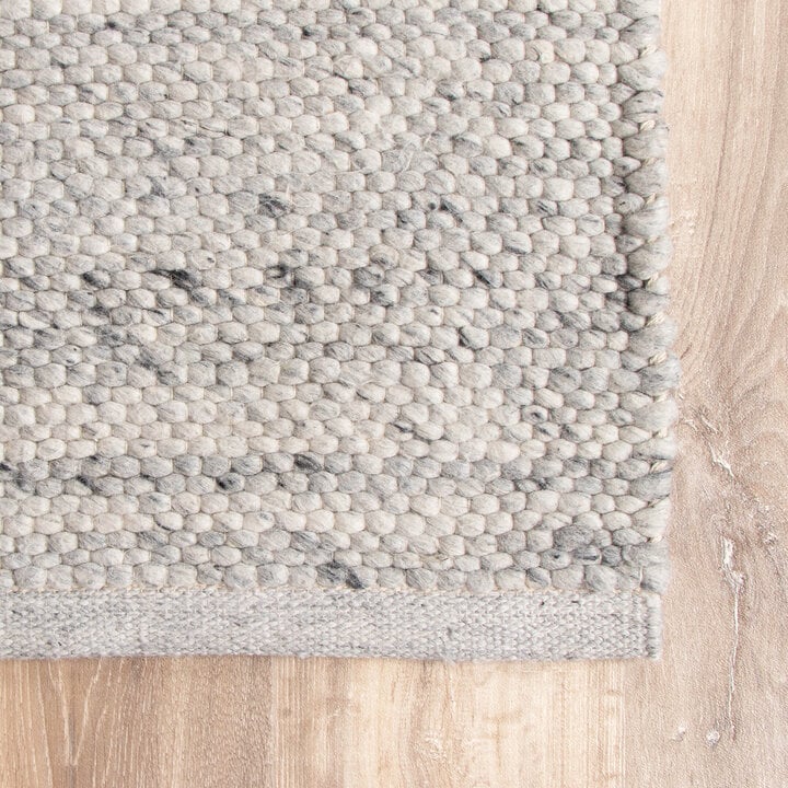 Wollteppich - Feline Grau Meliert - 5