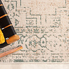 Teppich Vintage - Spring Ethnic Creme Grün - thumbnail 6