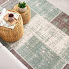 Teppich Vintage - Spring Patchwork Grün Grau - thumbnail 4