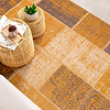 Teppich Vintage - Spring Patchwork Ockergelb Taupe - thumbnail 4