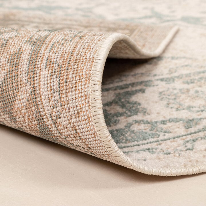 Teppich Vintage - Spring Medaillon Creme Grün - 7