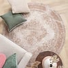 Teppich Vintage Rund - Admire Taupe - thumbnail 2