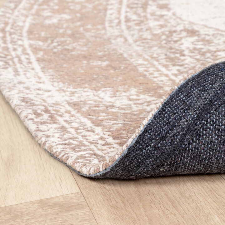 Teppich Vintage Rund - Admire Taupe - 4