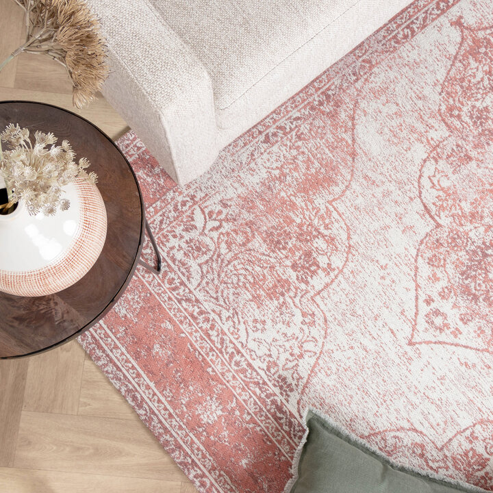 Teppich Vintage - Admire Rosa - 2