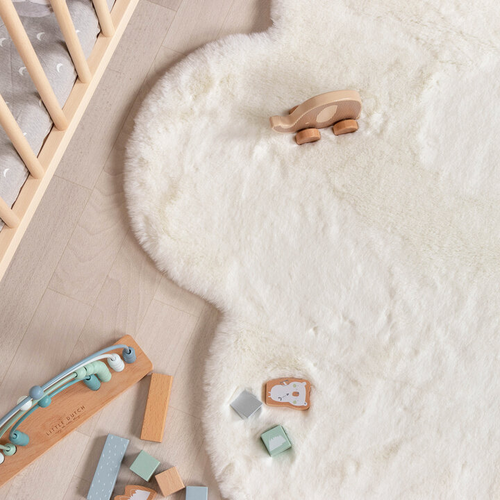 Kinderteppich - Huggy Wolke Weiß - 2