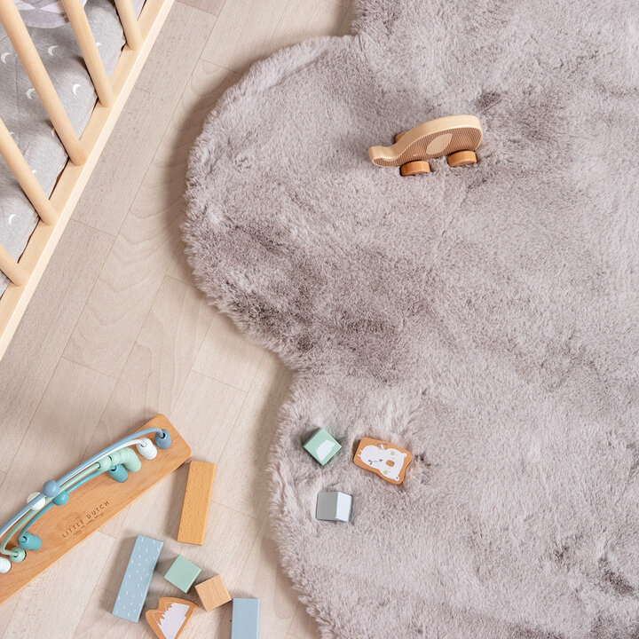 Kinderteppich - Huggy Wolke Grau - 2