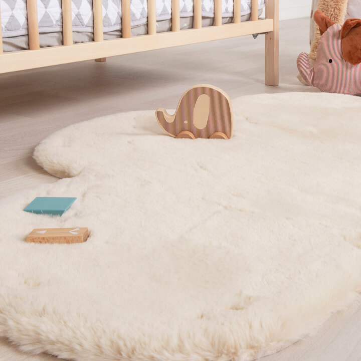 Kinderteppich - Huggy Wolke Creme - 3