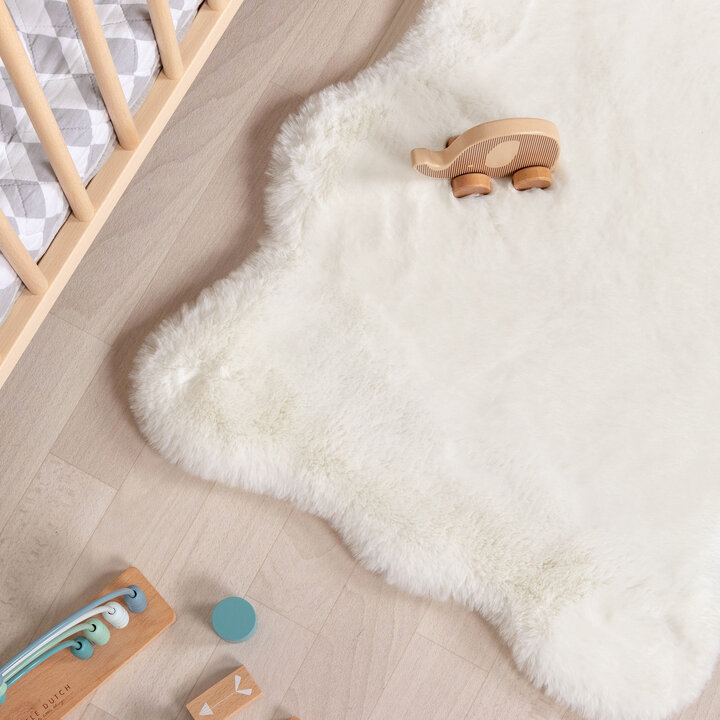 Kinderteppich - Huggy Schaf Weiß - 2
