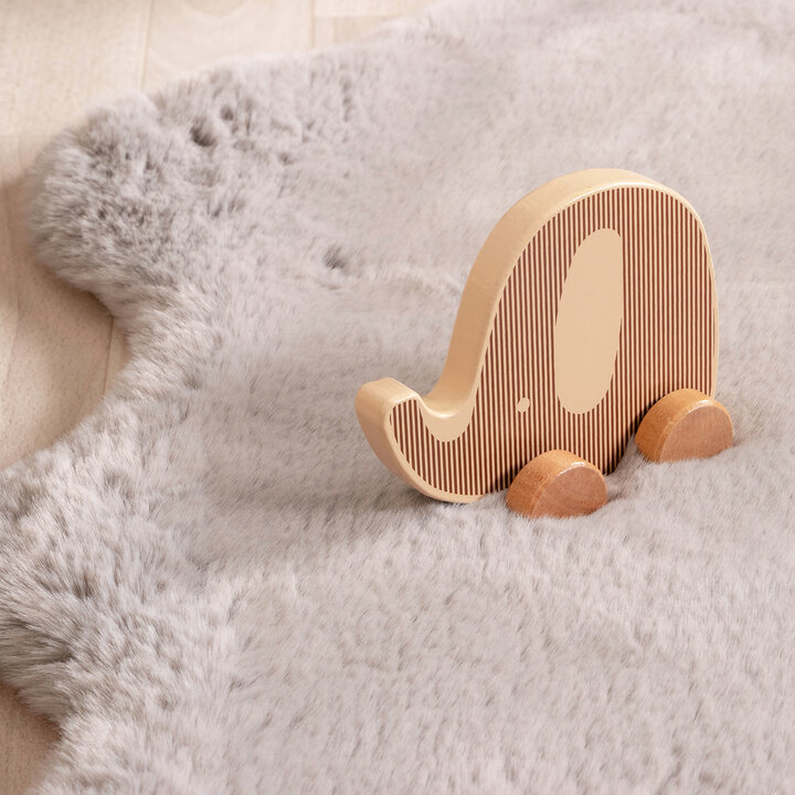 Kinderteppich - Huggy Schaf Grau - 4