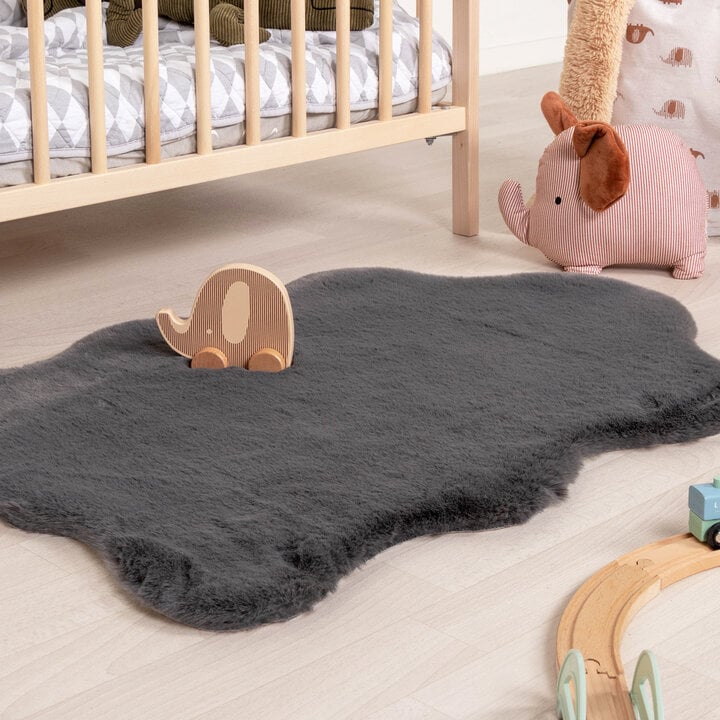 Kinderteppich - Huggy Schaf Anthrazit - 2