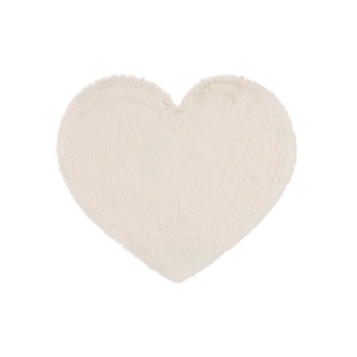 Kinderteppich - Huggy Herz Weiß - 1