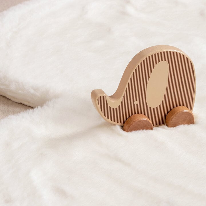 Kinderteppich - Huggy Herz Weiß - 4