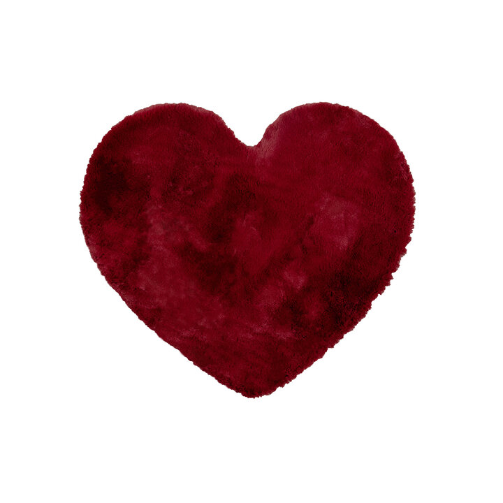 Kinderteppich - Huggy Herz Rot - 1