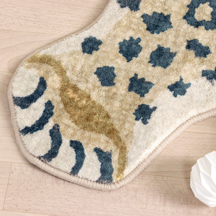 Waschbarer Kinderteppich - Wild Panther Natur - 2