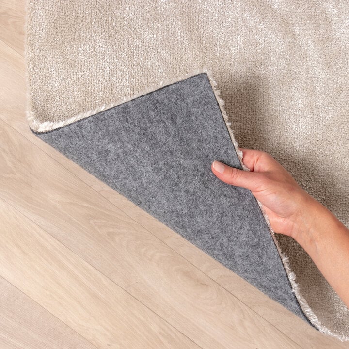 Waschbarer Viskose Teppich - Vive Creme - 6