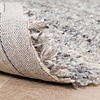 Hochflor Wollteppich - Royal Hellgrau Meliert - thumbnail 8