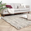 Hochflor Wollteppich - Royal Creme Grau - thumbnail 3