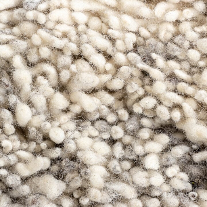 Hochflor Wollteppich - Royal Creme Grau - 7