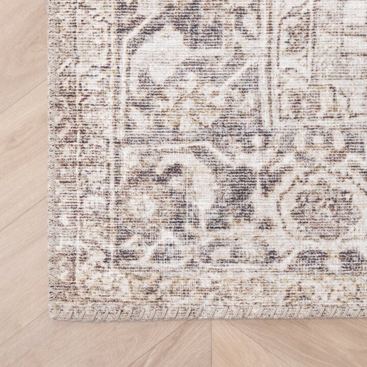 Teppich Vintage - Lugan Hellbraun - 4