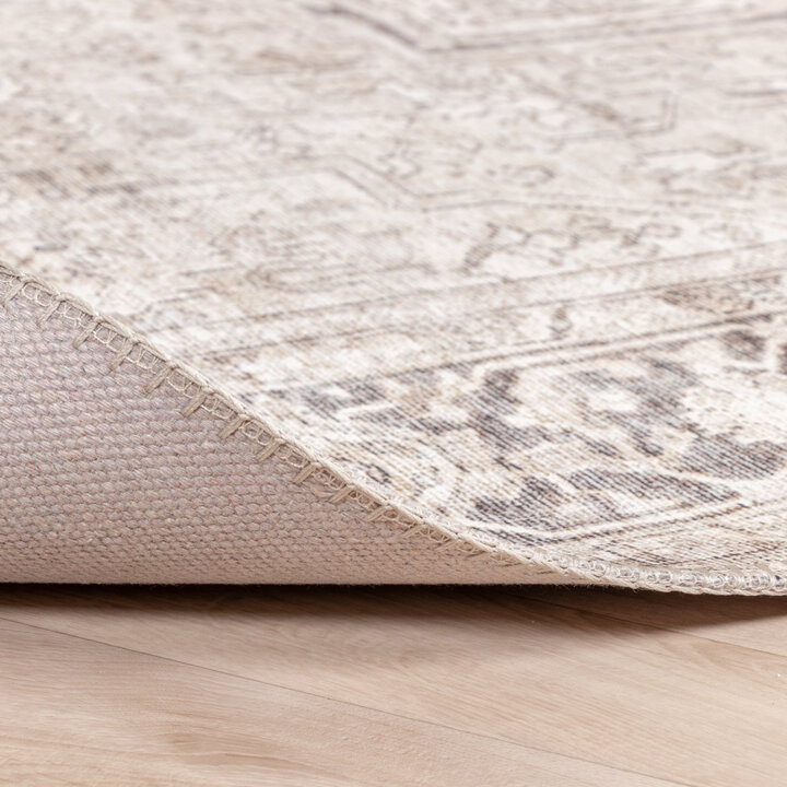 Teppich Vintage - Lugan Hellbraun - 5