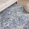 Teppich Vintage - Lugan Taupe Blau - thumbnail 2