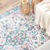 Teppich Vintage - Lily Oriental Blau Rosa - thumbnail 3