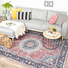 Teppich Vintage - Lily Medaillon Rot Rosa - thumbnail