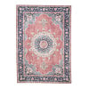 Teppich Vintage - Lily Medaillon Rot Rosa - thumbnail 1