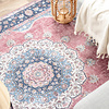 Teppich Vintage - Lily Medaillon Rot Rosa - thumbnail 3