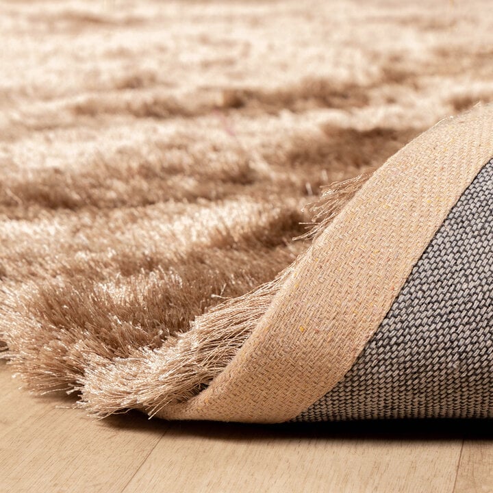 Hochflor Teppich - Glorious Taupe - 7